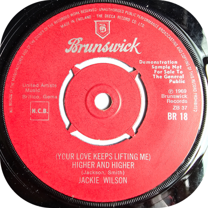 Jackie Wilson - I Get The Sweetest Feeling - Brunswick DEMO