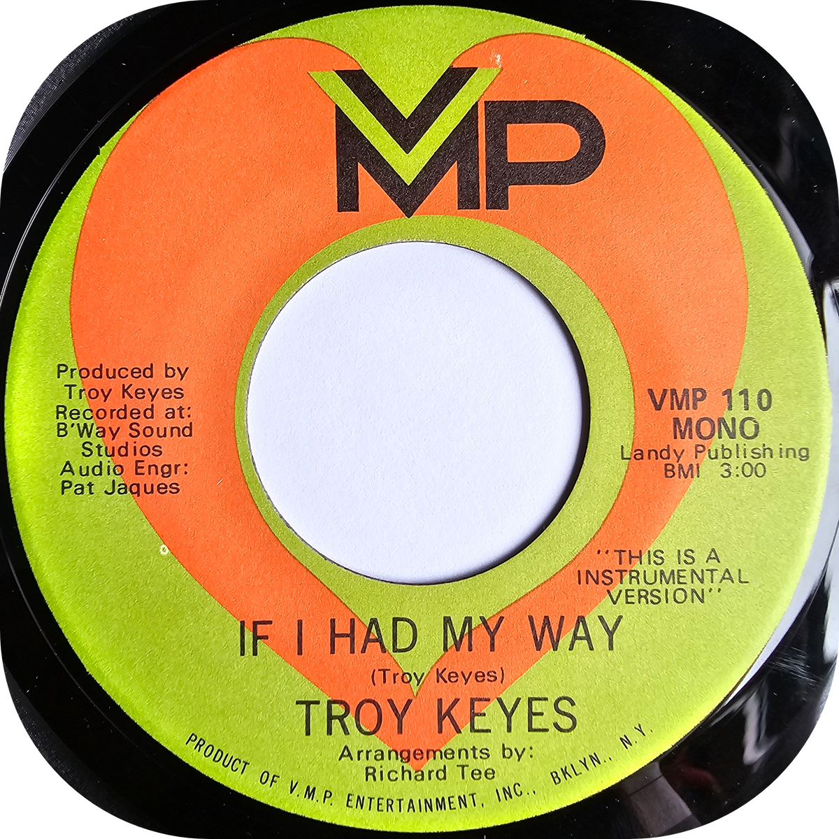 Troy Keyes - If I Had My Way - VMP