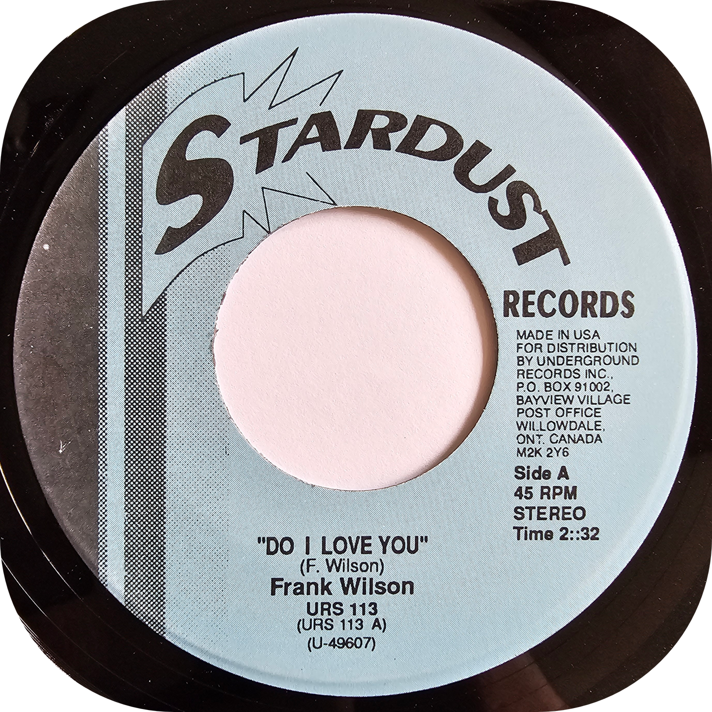 Frank Wilson - Do I Love You - Stardust
